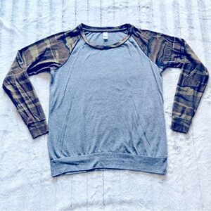 Alternative Apparel camo long sleeve